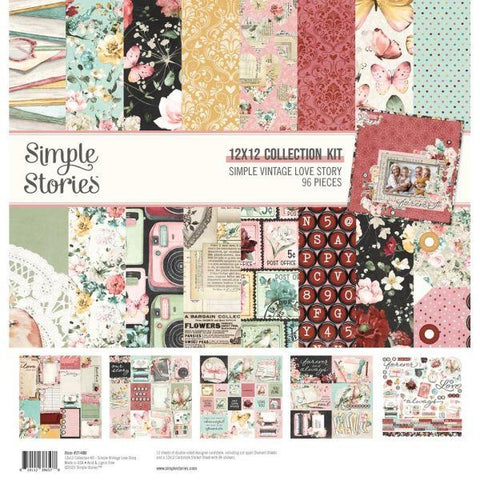 Simple Vintage Love Story - 12x12 Collection Pack
