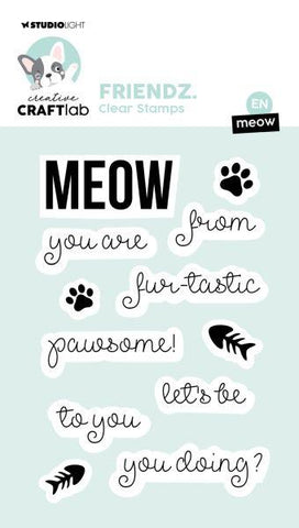 Meow Friendz Clear Stamps