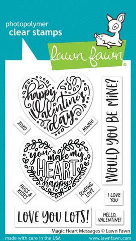 Magic Heart Messages - Clear Stamps