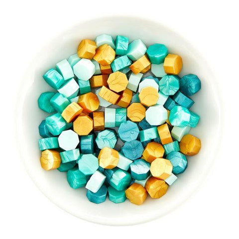 Sealed Collection - Must Have Wax Bead Mix - Teal