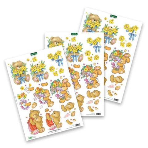 Die Cut Decoupage - Cute & Cuddly Bears