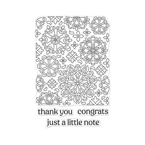 Mandala Flower Pattern - Clear Stamps