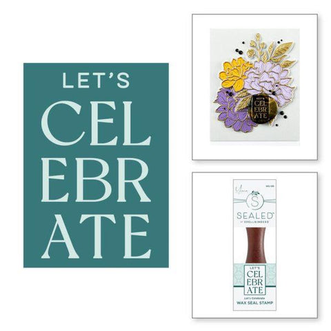 Let's Celebrate Collection - Let's Celebrate Wax Seal Stamp