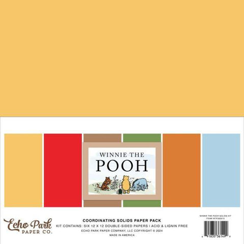 Winnie The Pooh - 12x12 Collection Kit - Solids