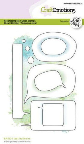 Text Balloons - Clear Stamps
