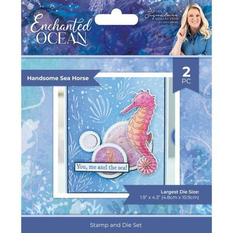 Enchanted Ocean - Stamp & Die Set - Handsome Sea Horse