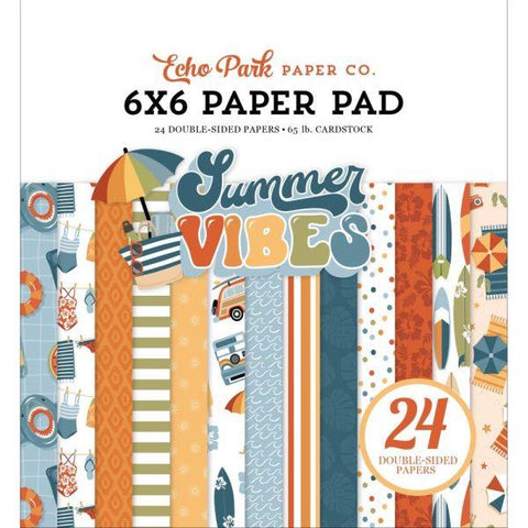 Summer Vibes - 6x6 Paper Pad