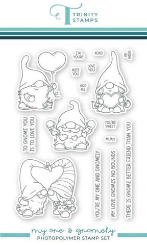 My One and Gnomely Clear Stamp Set
