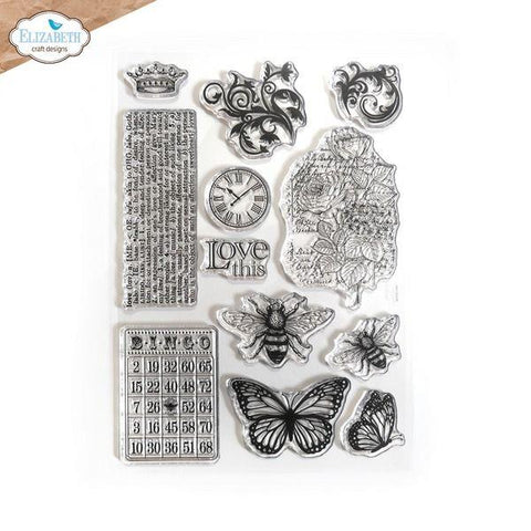 Everyday Elements - Clear Stamps - Love & Roses