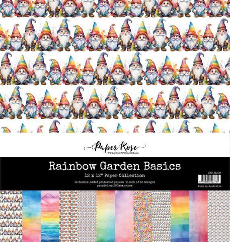 Rainbow Garden - 12x12 Collection Pack - Basics