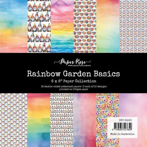 Rainbow Garden - 6x6 Collection Pack - Basics