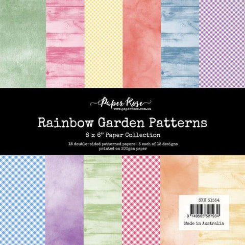 Rainbow Garden - 6x6 Collection Pack - Patterns