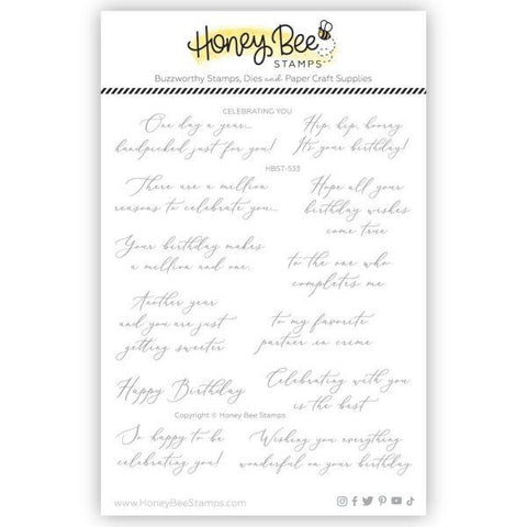 Celebrating You - Clear Stamps