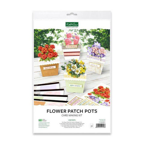 Flower Patch Pots - Card Making Kit