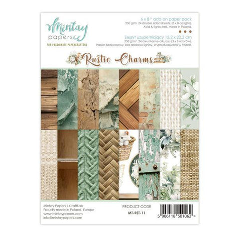 Rustic Charms - 6x8 Add On Paper Pad
