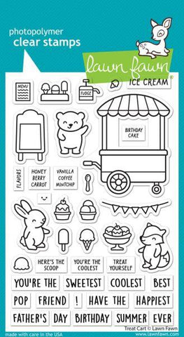 Treat Cart - Clear Stamps