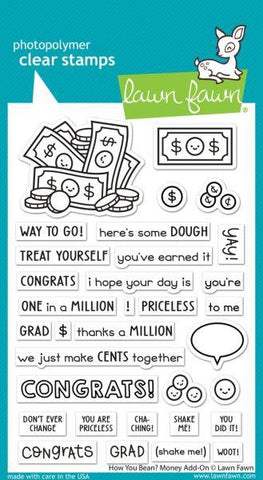 How You Bean? Money Add-On - Clear Stamps