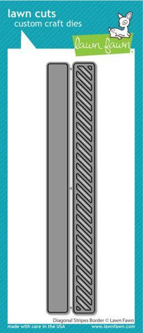 Diagonal Stripes Border Dies