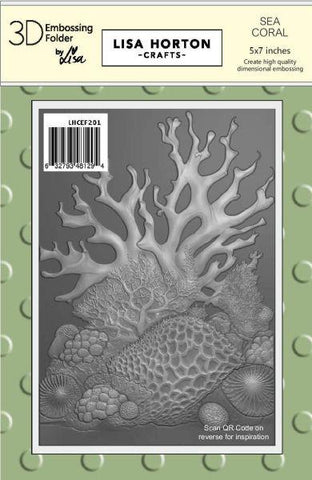 Sea Coral - Embossing Folder