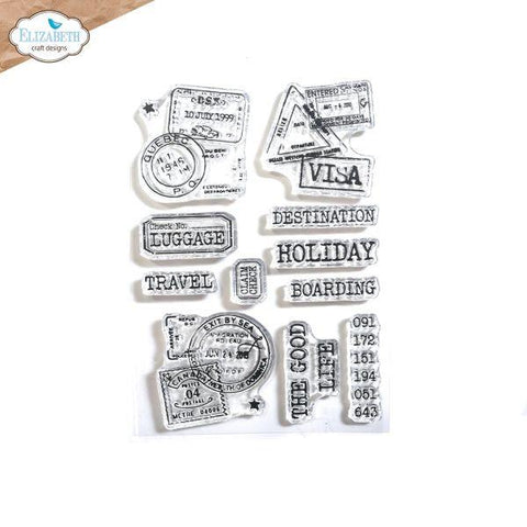 Remember Moments - Clear Stamps - Passport Stamps