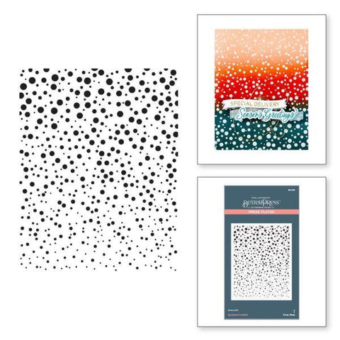 Home for the Holidays Collection - Sprinkled Confetti Press Plates