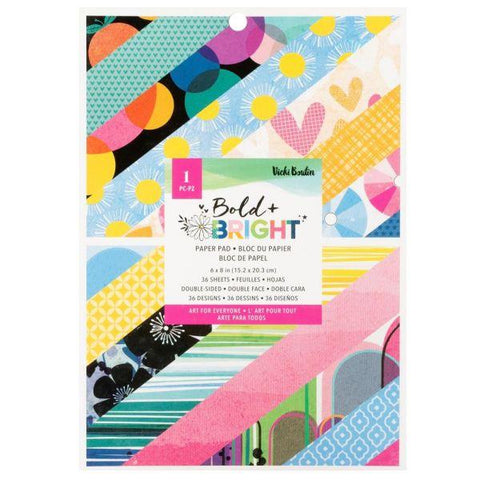 Bold and Bright - 6x8 Paper Pad