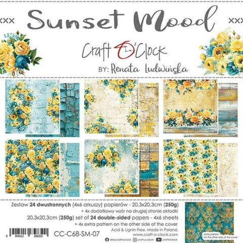 Sunset Mood - 8x8 Collection Pack - Mixed