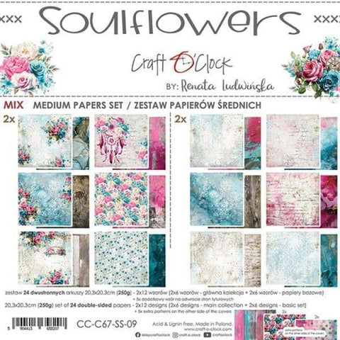 Soulflowers - 8x8 Collection Pack - Mixed