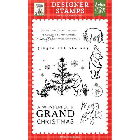 Winnie the Pooh Christmas - Clear Stamps - Grand Christmas