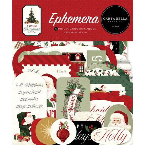 Vintage Christmas - Ephemera - Icons