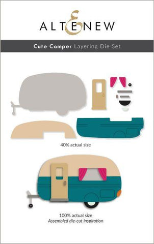 Cute Camper - Layering Dies