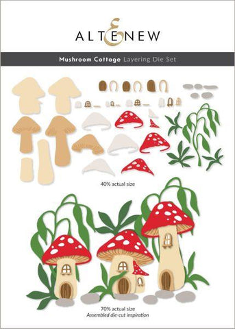 Mushroom Cottage - Layering Dies