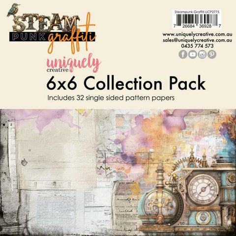 Steampunk Grafitti - 6x6 Collection Pack