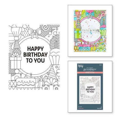 Birthday Bash Collection - Birthday Bash Press Plates