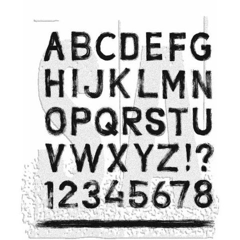 Sign Painter - Cling Stamps