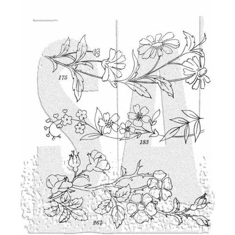 Embroidery - Cling Stamps