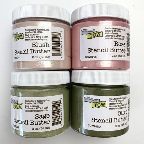 Petals and Herbs - 4 Pack Stencil Butter