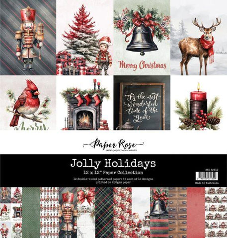 Jolly Holidays - 12x12 Paper Collection