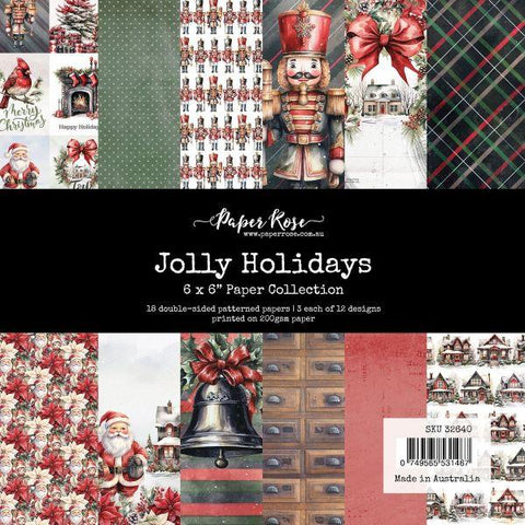 Jolly Holidays - 6x6 Paper Collection