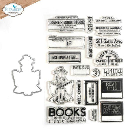 La Dolce Vita - The Bookstore - Stamp & Die Set