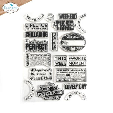 La Dolce Vita - Travels 2 - Clear Stamps