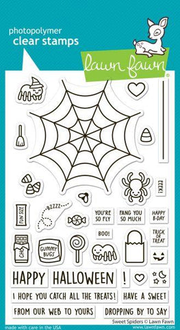 Sweet Spiders - Clear Stamps