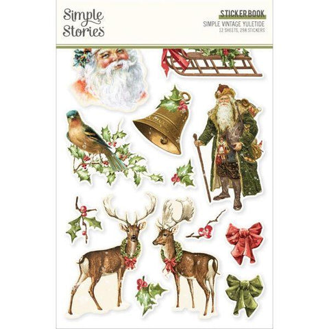 Simple Vintage Yuletide - Sticker Book