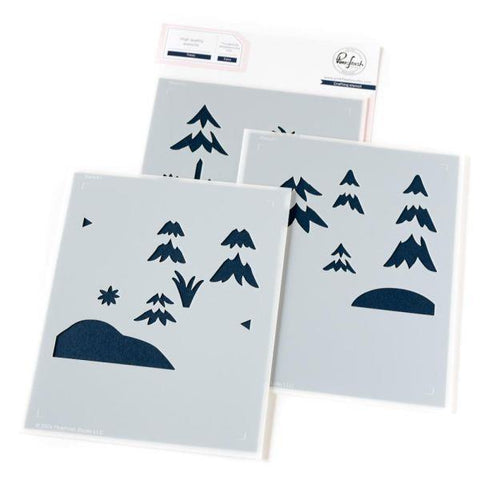 Trees - Layering Stencils