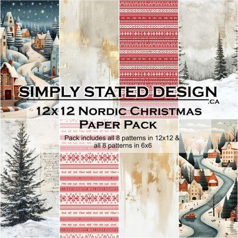 Nordic Christmas - 12x12 Collection Pack