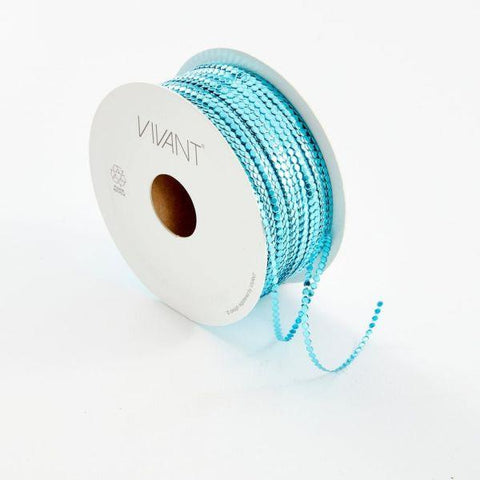 Vivant Circle Metallic Cord - Teal