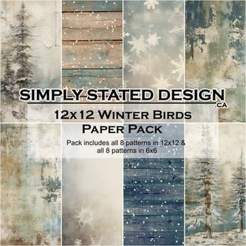 Winter Birds - 12x12 Collection Pack