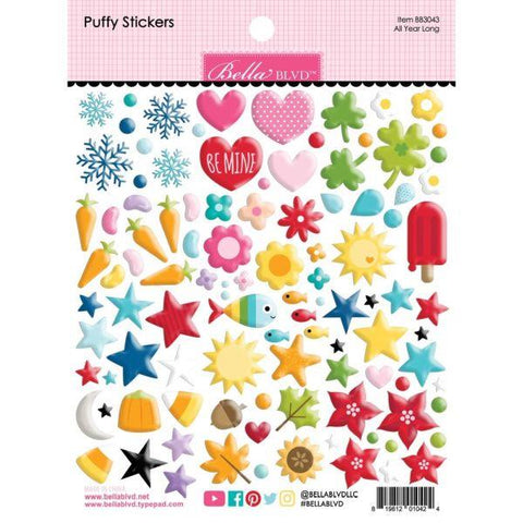 My Life 365 - Puffy Stickers - All Year Long