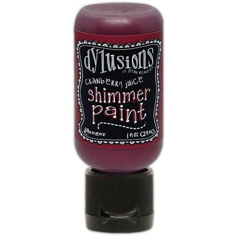 Dylusions Shimmer Paint - Cranberry Juice