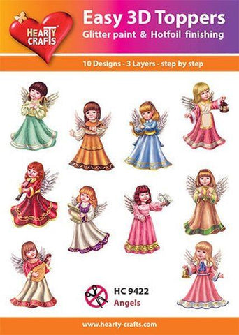 Easy 3D Toppers - Angels